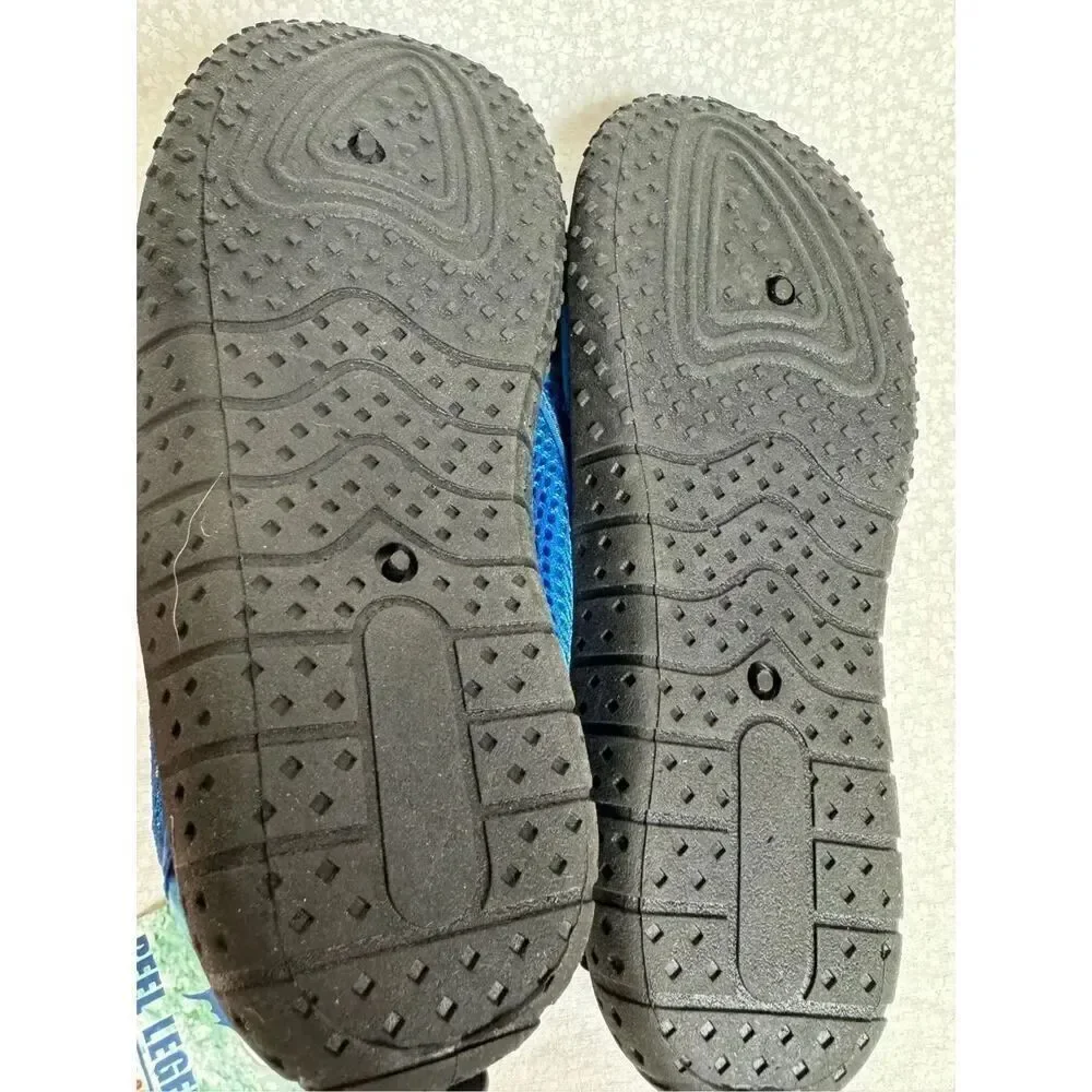 Reel Legends BOY’S Size 4 Blue GULF K Water Shoes